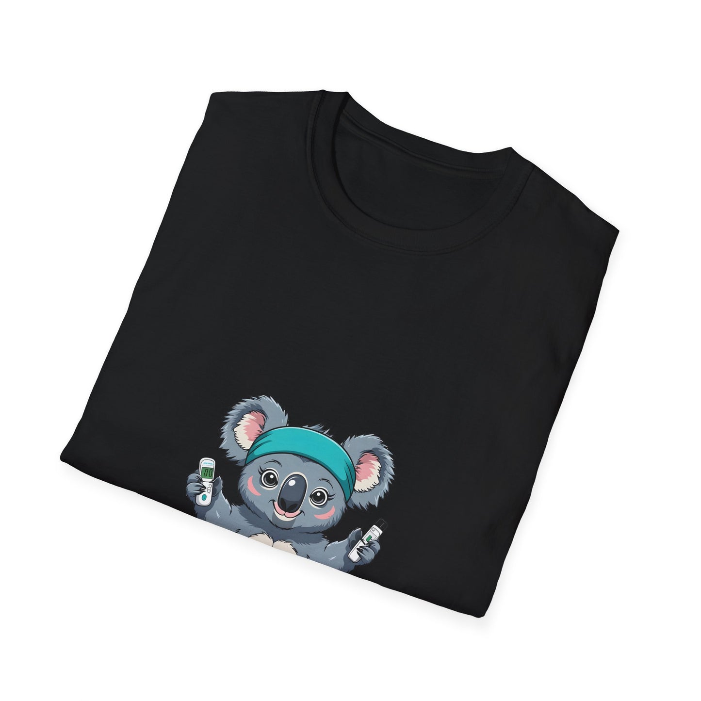 Koala Glucose Awareness T-Shirt — 'Healthy Koala, Healthy Glucose' Cute Diabetes Support Tee