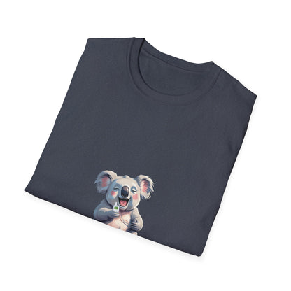 Koala Thinking Hard cool t shirt