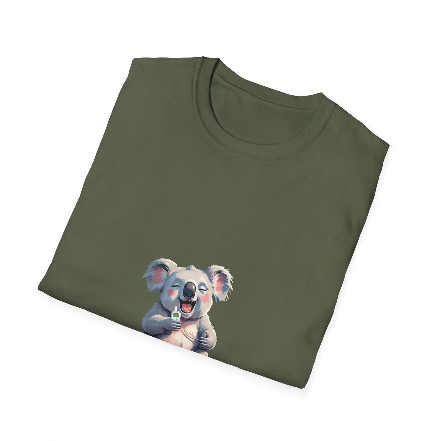 Koala Thinking Hard cool t shirt