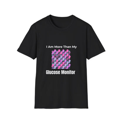 T-Shirt — “I Am More Than My Glucose Monitor” Diabetes Awareness Tee