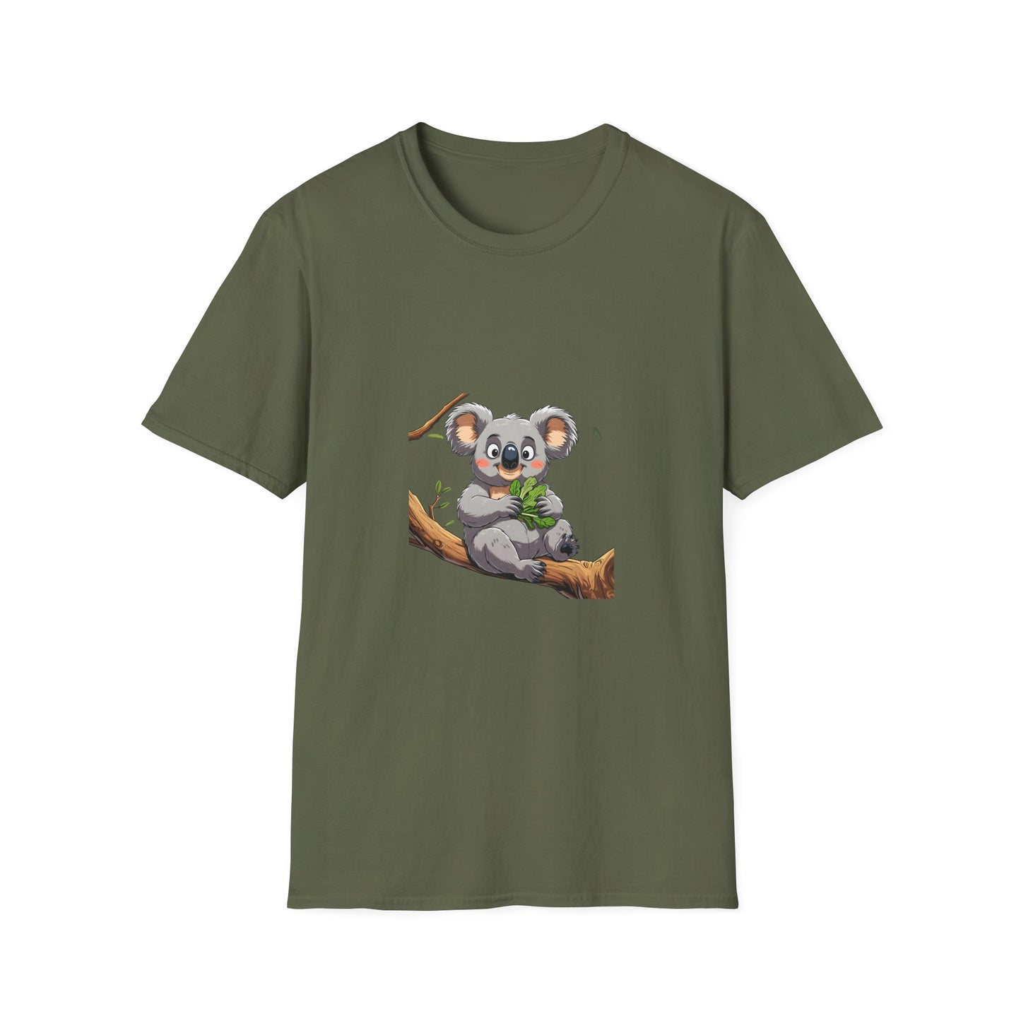 Koala Relaxing on a Tree t shirt