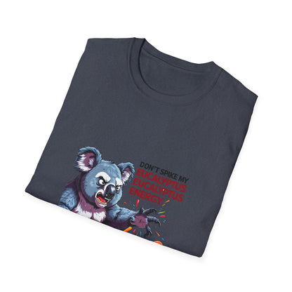 Eucalyptus Energy Koala Funny T shirt