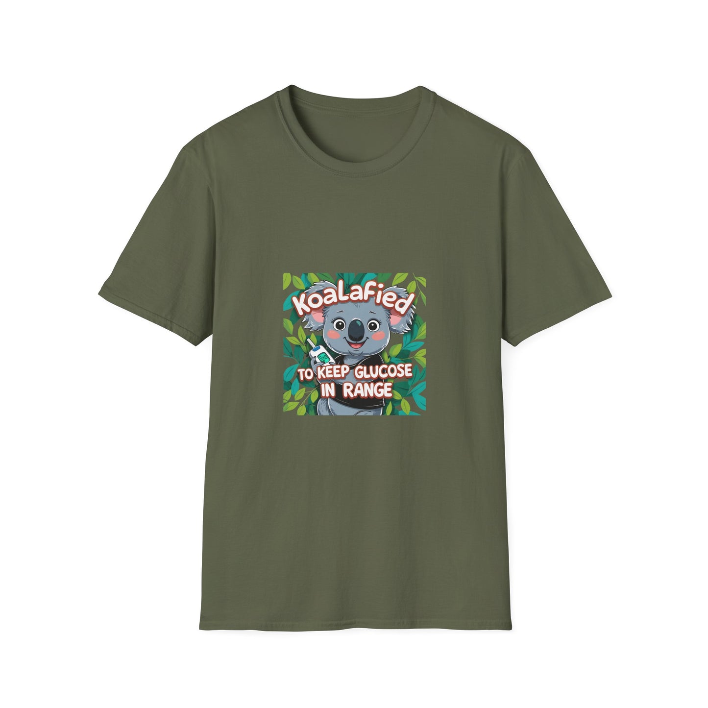 Koalified to Keep Sugars in Range Cool Koala T shirt