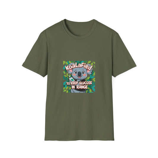Koalified to Keep Sugars in Range Cool Koala T shirt