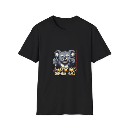 Diabetic but Fierce Koala Colol T shirt