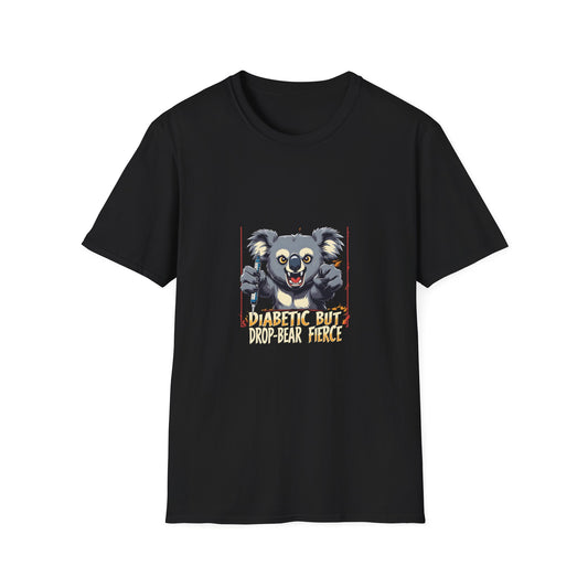 Diabetic but Fierce Koala Colol T shirt