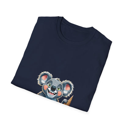 Funny Koala Hugging a Branch Tee