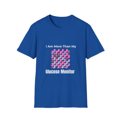 T-Shirt — “I Am More Than My Glucose Monitor” Diabetes Awareness Tee