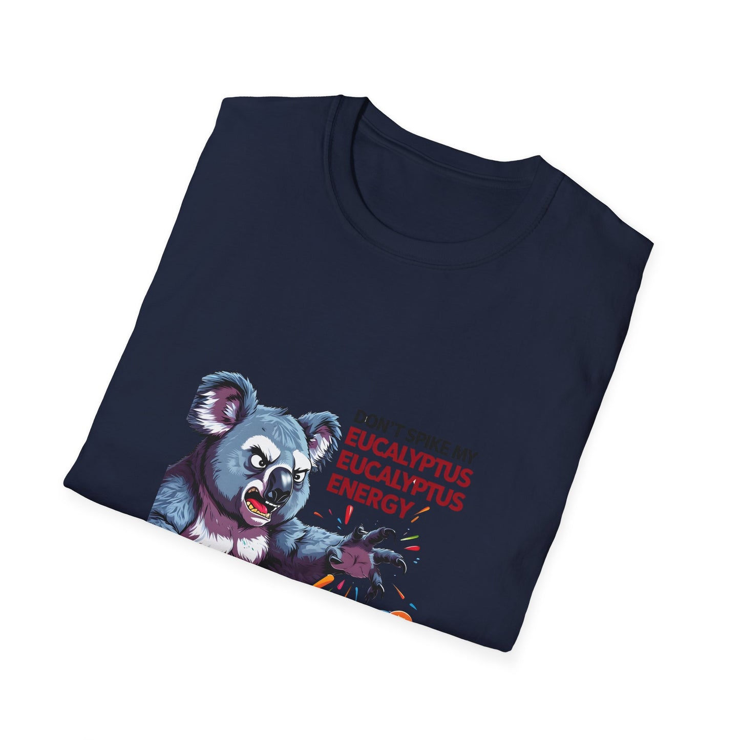 Eucalyptus Energy Koala Funny T shirt