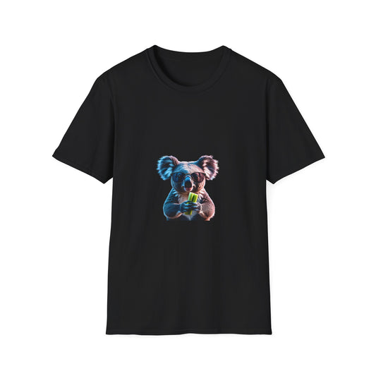 Koala Focusing Funny T shirt