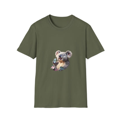 Koala Reading Carbs Cool t shirt