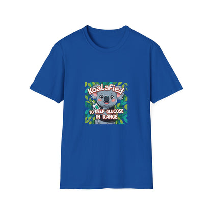 Koalified to Keep Sugars in Range Cool Koala T shirt
