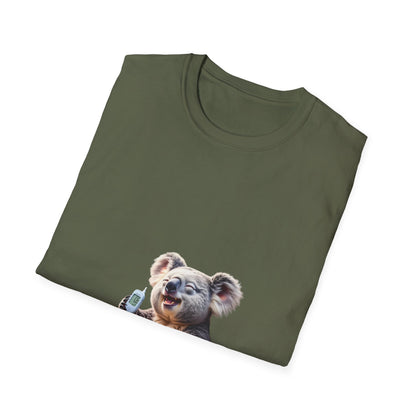 Koala Reading Carbs Cool t shirt