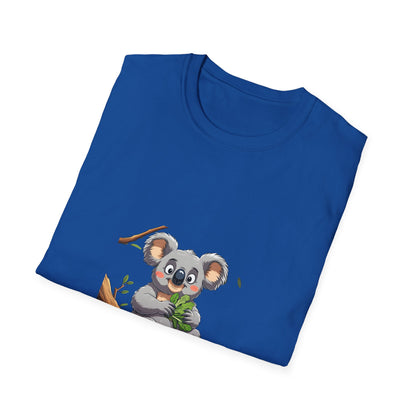 Koala Relaxing on a Tree t shirt