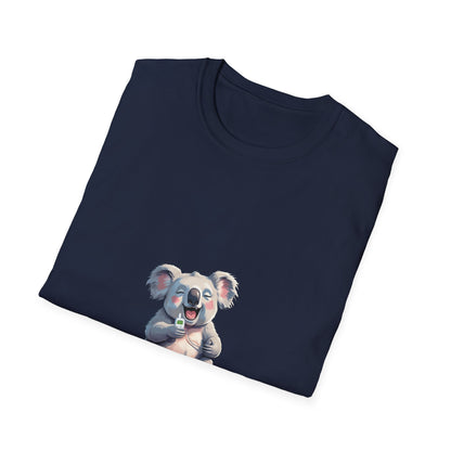 Koala Thinking Hard cool t shirt
