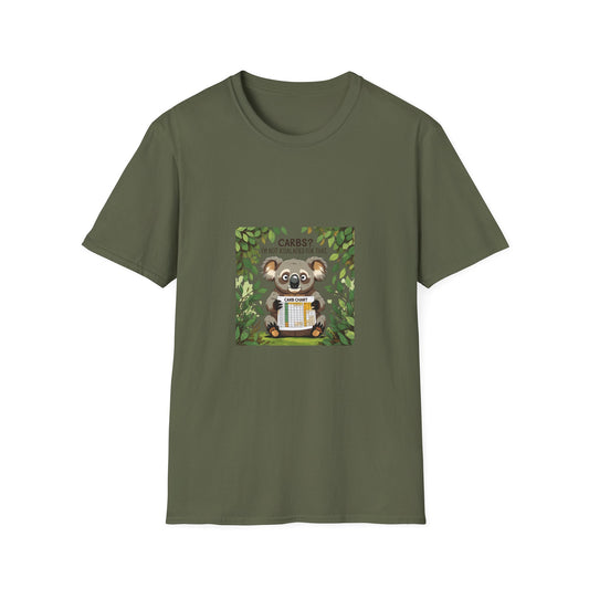 Koala Carb Count Funny T shirt
