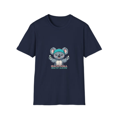 Koala Glucose Awareness T-Shirt — 'Healthy Koala, Healthy Glucose' Cute Diabetes Support Tee
