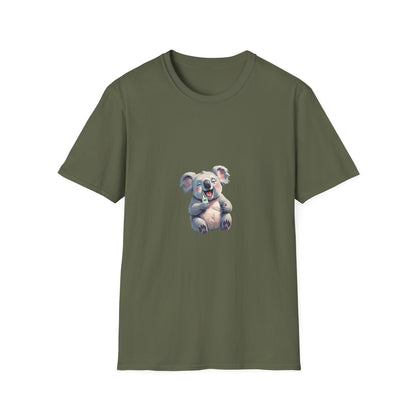 Koala Thinking Hard cool t shirt