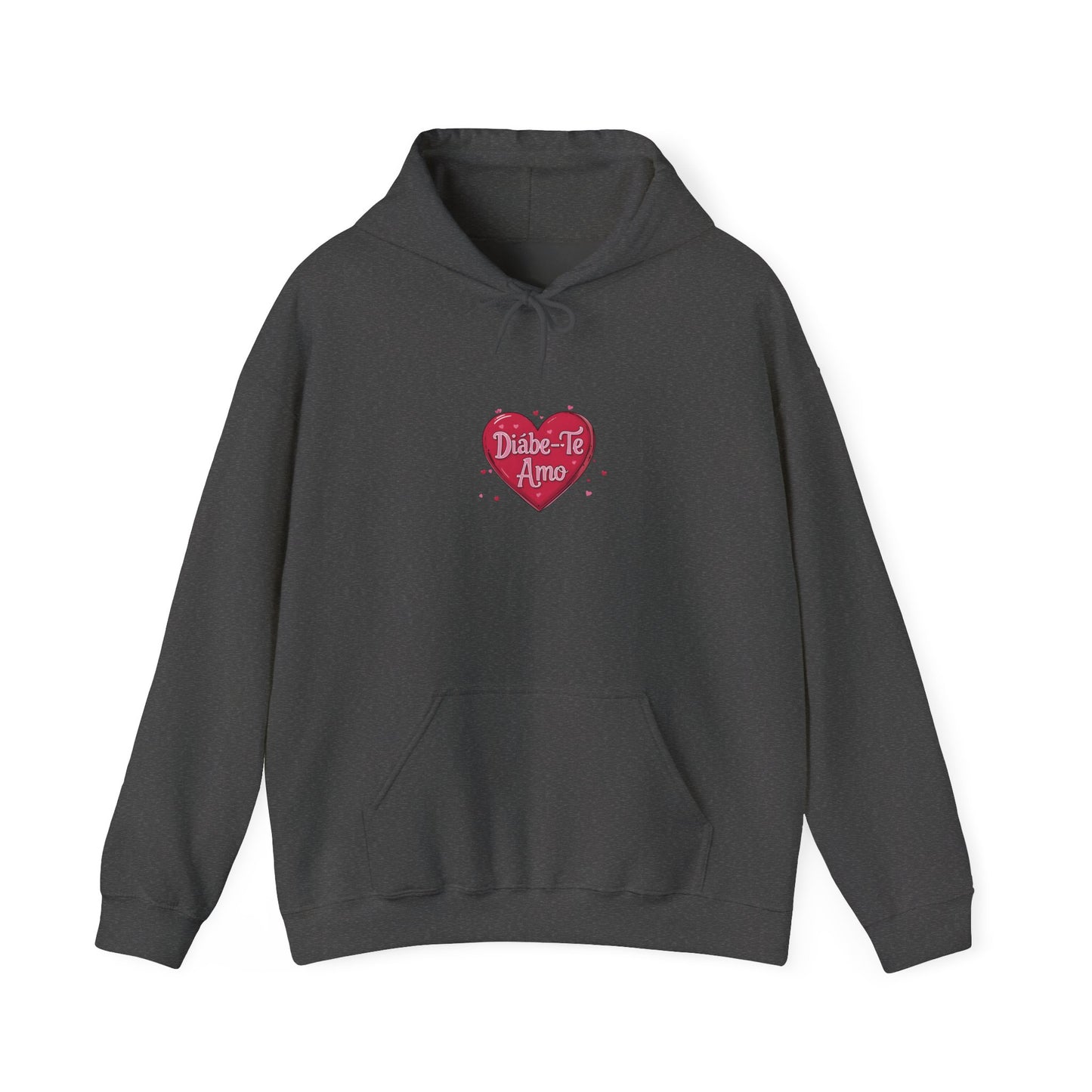 Dime-Té Amo Heart Hoodie – Spanish Love Graphic Pullover