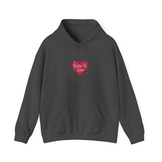 Dime-Té Amo Heart Hoodie – Spanish Love Graphic Pullover
