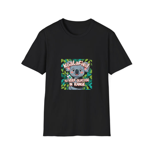 Koalified to Keep Sugars in Range Cool Koala T shirt