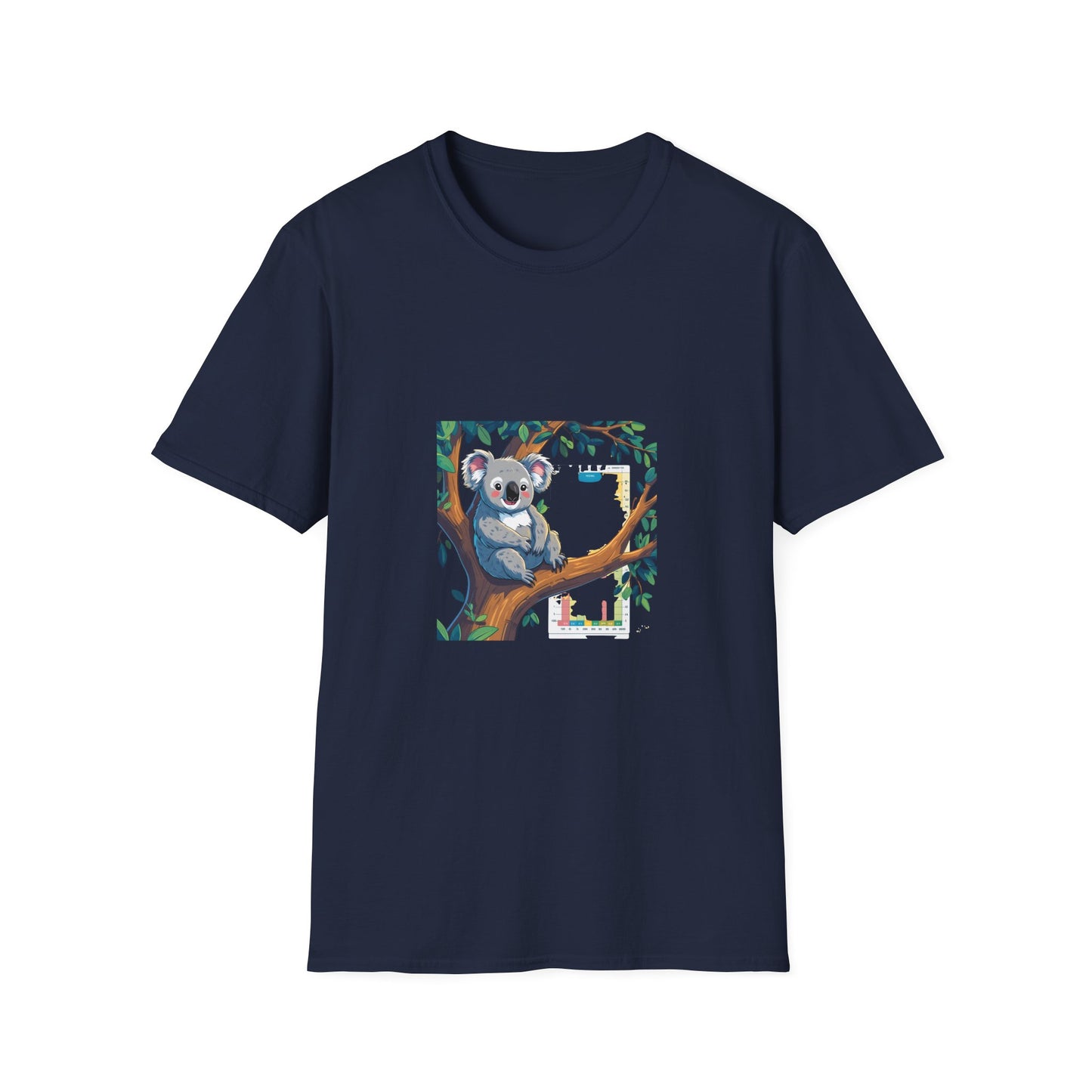 Koala Funny Tee on a Tree T shirt