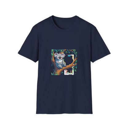 Koala Funny Tee on a Tree T shirt
