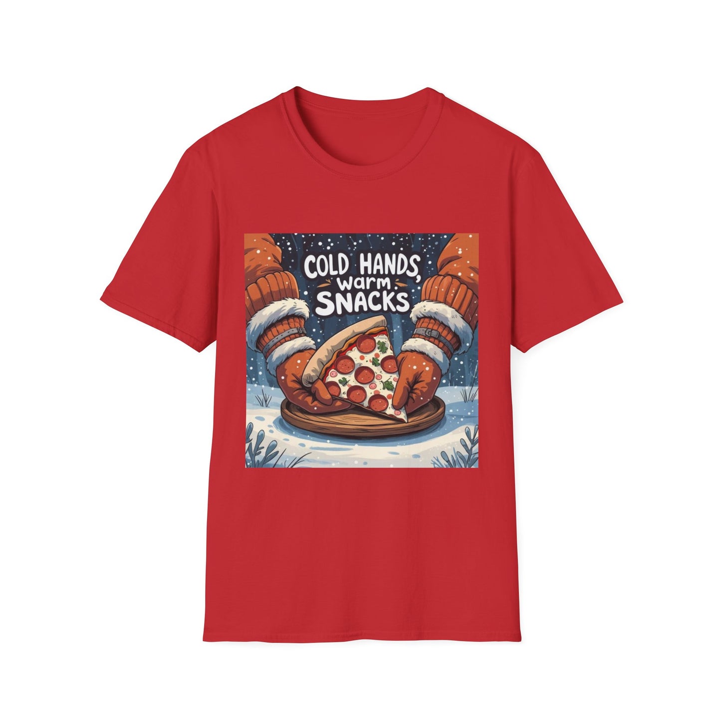 Cozy Winter Comfort: Pepperoni Pizza Warmth, Illustrated Whimsy---Cozy Reader T-Shirt