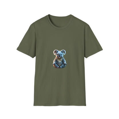 Funny Koala Meditating T shirt