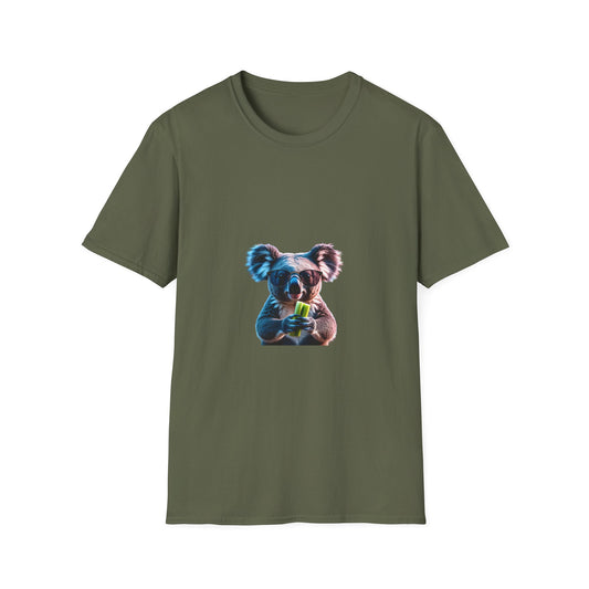 Koala Focusing Funny T shirt