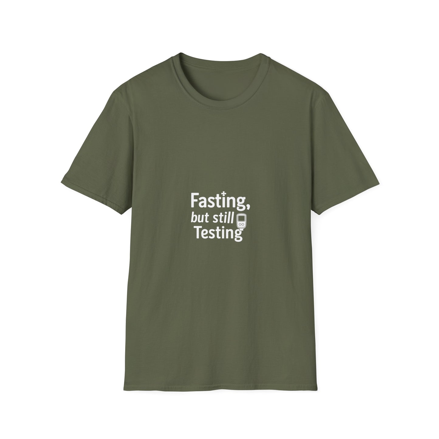 Fasting But Still Testing T‑Shirt — Funny Intermittent Fasting Shirt