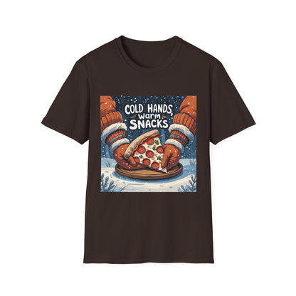 Cozy Winter Comfort: Pepperoni Pizza Warmth, Illustrated Whimsy---Cozy Reader T-Shirt
