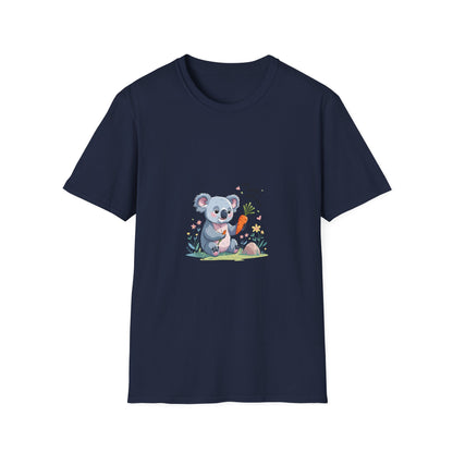 Koala with a Carrot Funny Tee