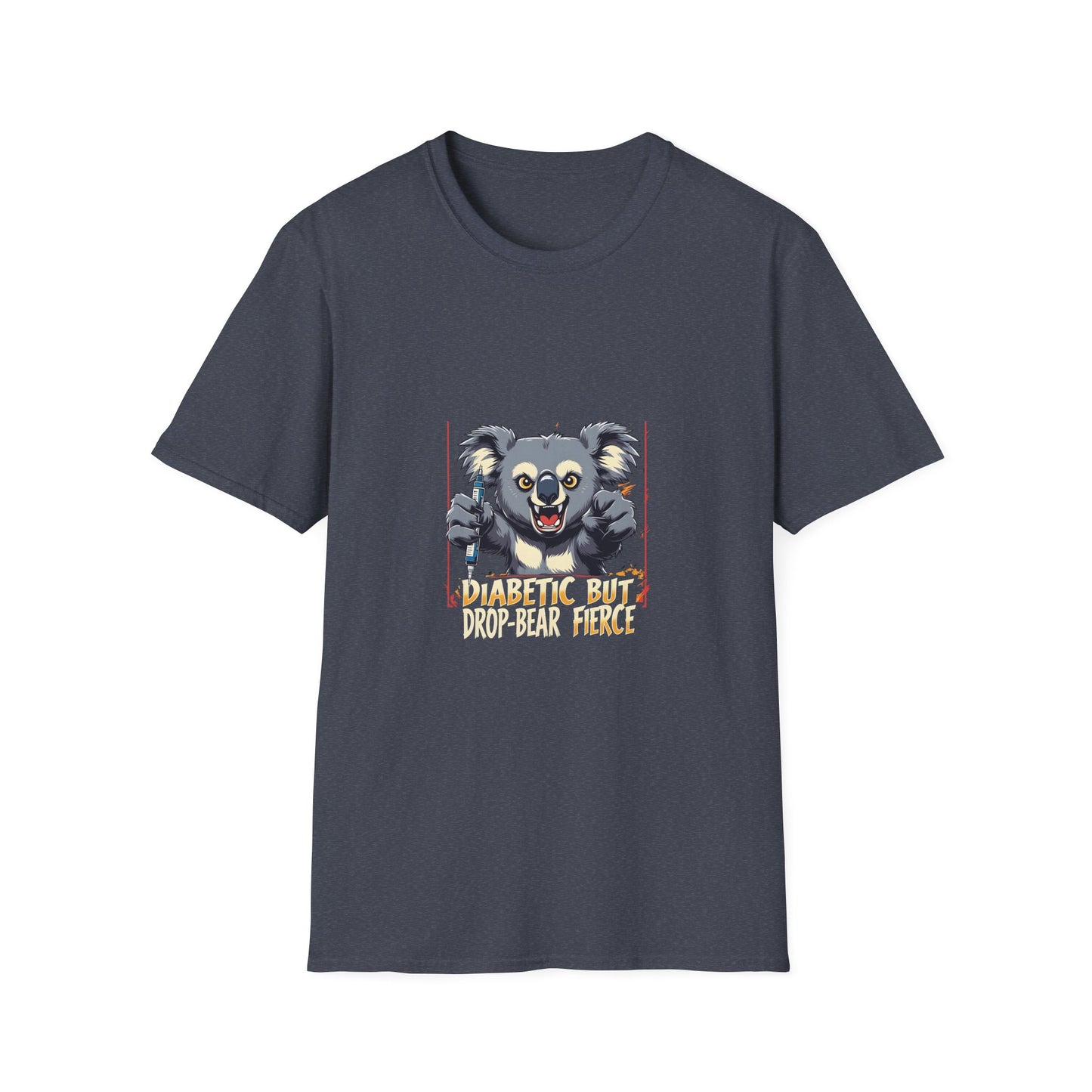 Diabetic but Fierce Koala Colol T shirt